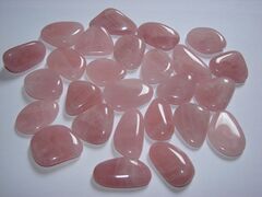 Brazilian rose quartz