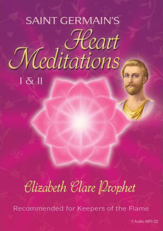 cover image of the audio album of Saint Germain's Heart Meditations